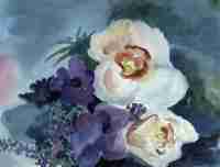 Rosen und Anemonen