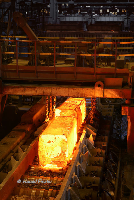 Arćelor Mittal integrated steel mill: heavy section mill