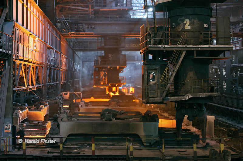 Arćelor Mittal integrated steel mill: soaking pits