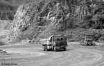 hauling limestone from the quarry