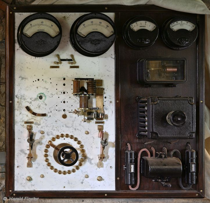 control panel, Gayle Mill
