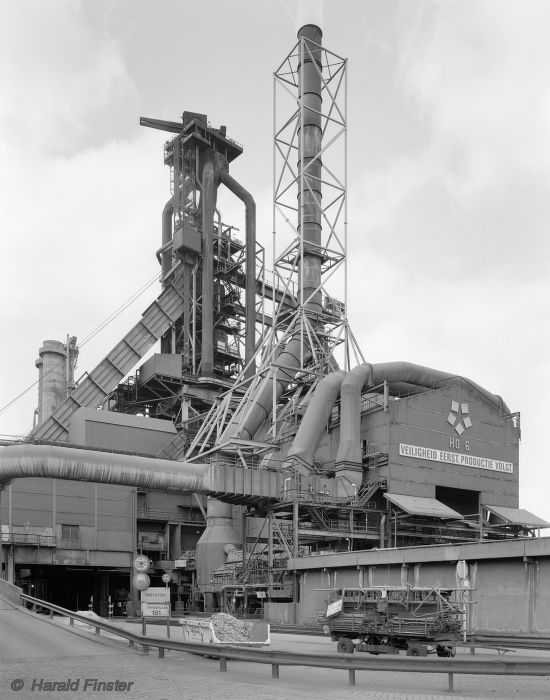 'Corus' steelmill IJmuiden: blast furnaces