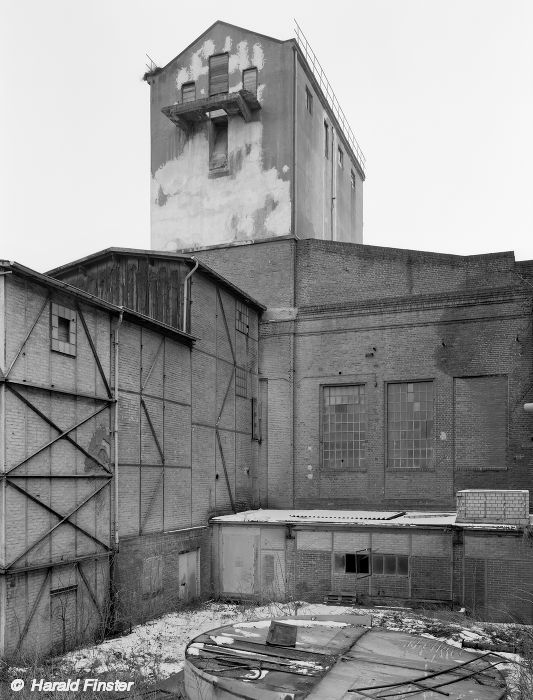 boilder house with coal silo