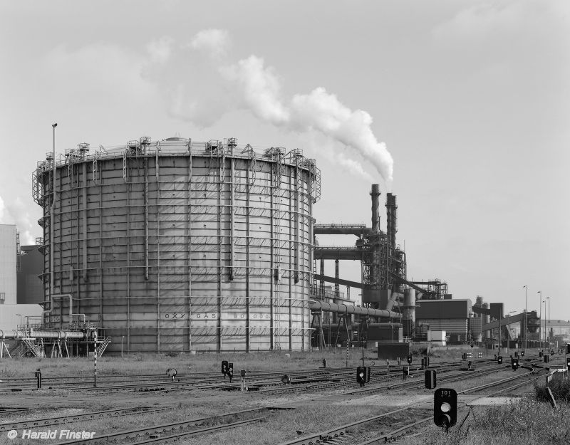 no 2 oxygen plant: gas holder