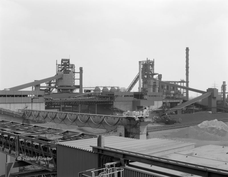 Schwelgern no 2 and no 1 blast-furnaces