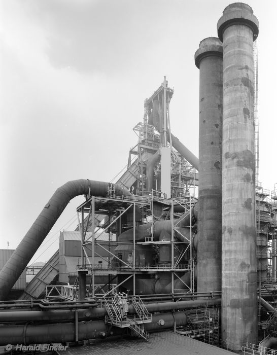 'Corus' steelmill IJmuiden: blast furnaces