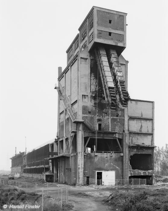 Kokerei Carcoke Zeebrugge: Silo für Kokskohle