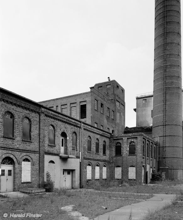 workshops and chimney stack