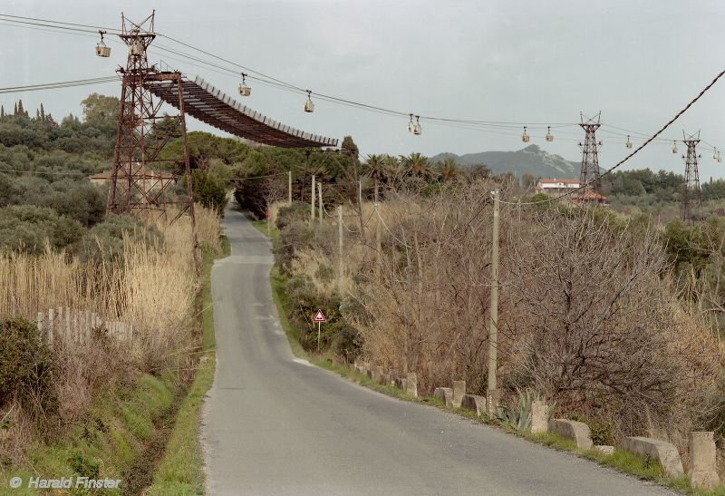 Cantiere de San Carlo: aerial ropeway