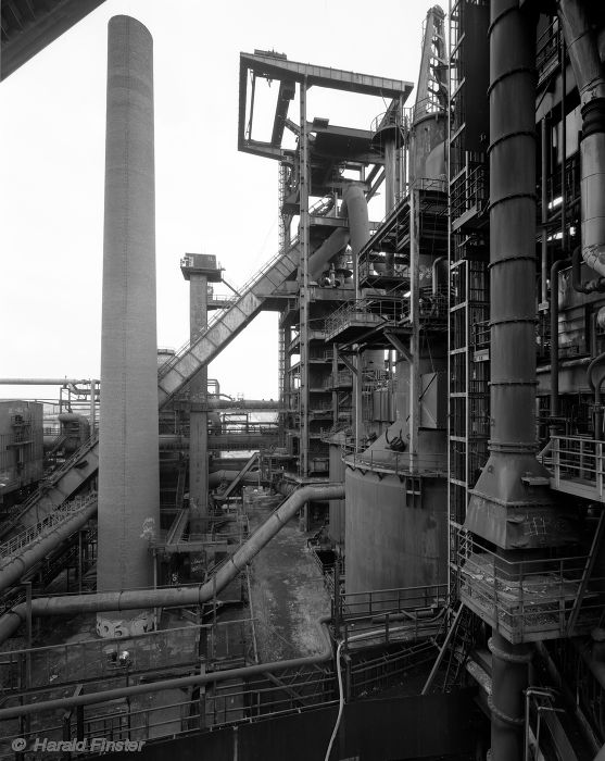 steel mill 'Phönix West': blast furnace section