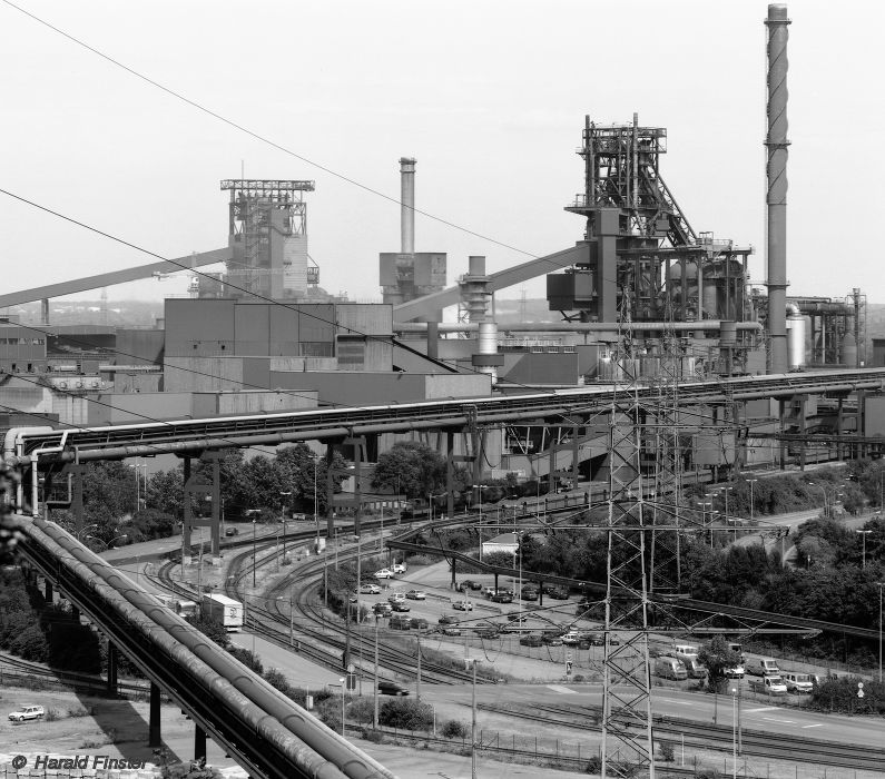 blast furnaces of 'Thyssen Schwelgern'