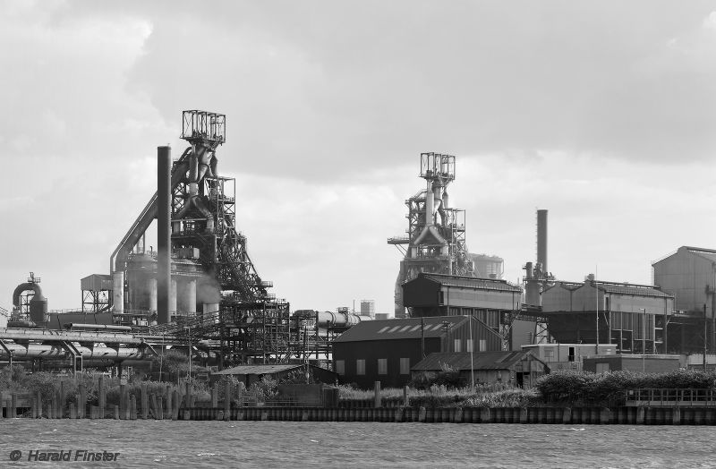 Margam Steelworks (Corus): Nos 4 and 5 blast furnace