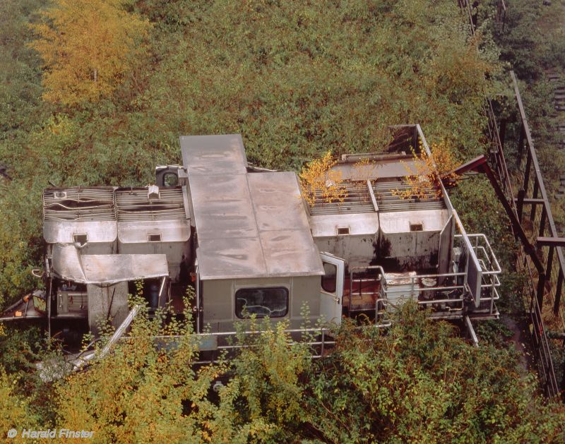 Füllwagen und Ofendecke