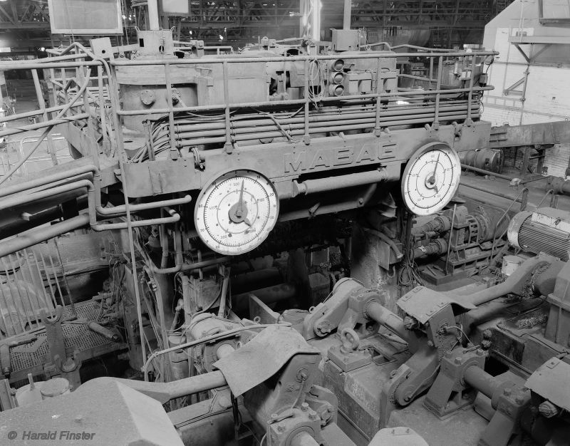 steel mill Maxhütte: rolling mill