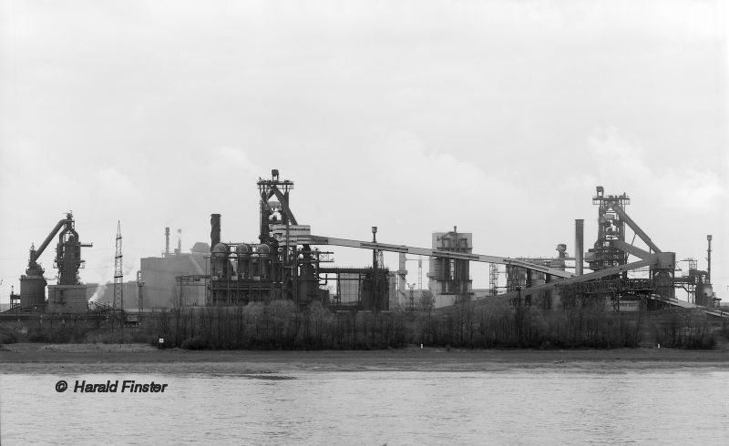 Krupp steelworks Rheinhausen