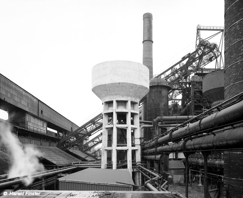 watertowers and blast furnaces 1 & 2