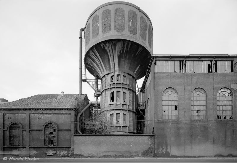 watertower steel mill Cockerill Sambre