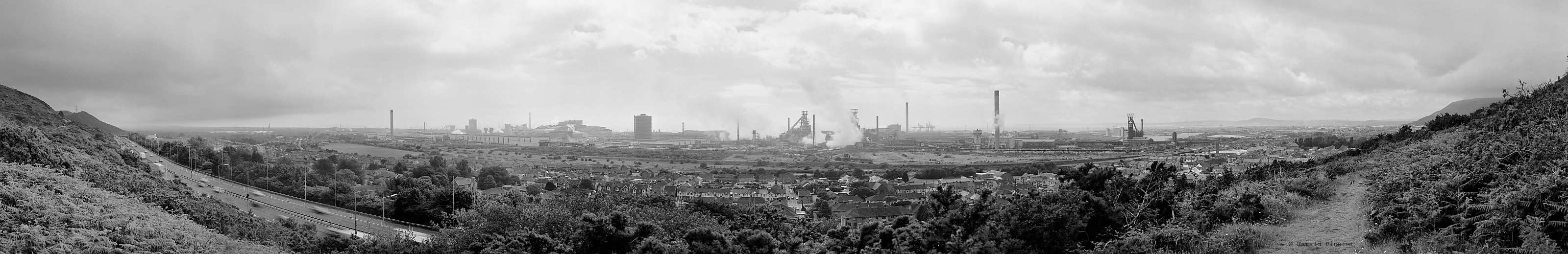 Corus Stahl- und Hüttenwerk "Margam Works", Port Talbot, Wales