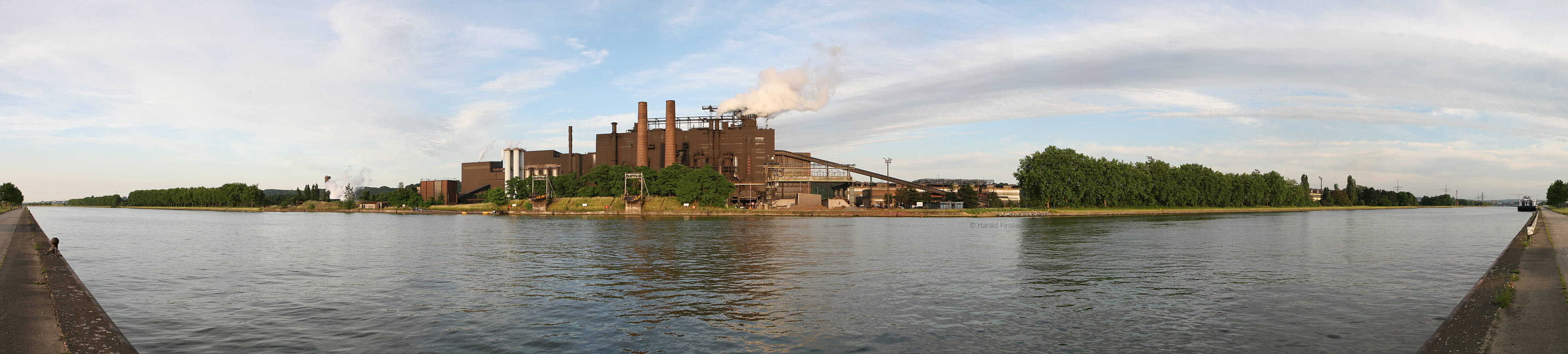 Cockeril Sambre / Arcelor Mittal Stahlwerk, Chertal (Liège - Visée)